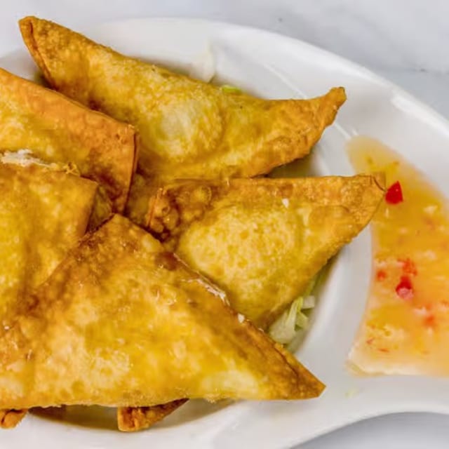 A5. Crab Rangoons.